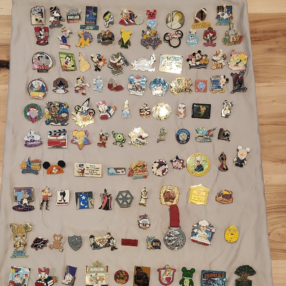 Colorful Collectible Pin Set